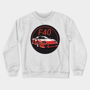 Ferrari F40 legendary design Crewneck Sweatshirt